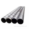 Lined spiral welded steel pipe